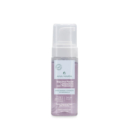 Espuma Facial Limpiadora con Prebiótico