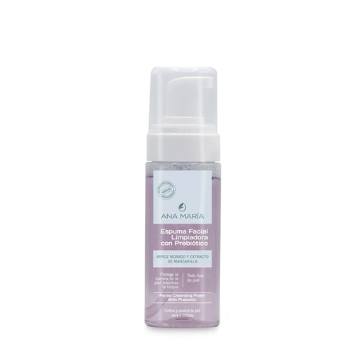 Espuma Facial Limpiadora con Prebiótico